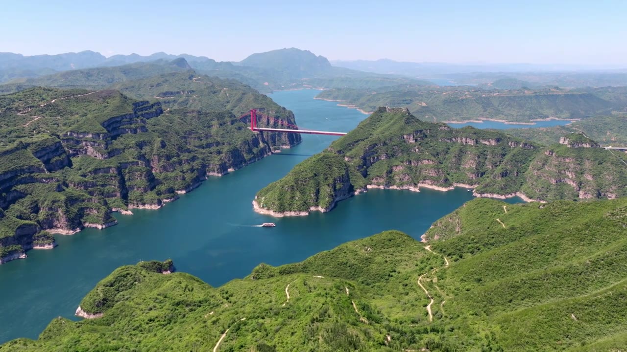 济源黄河三峡视频素材画面4