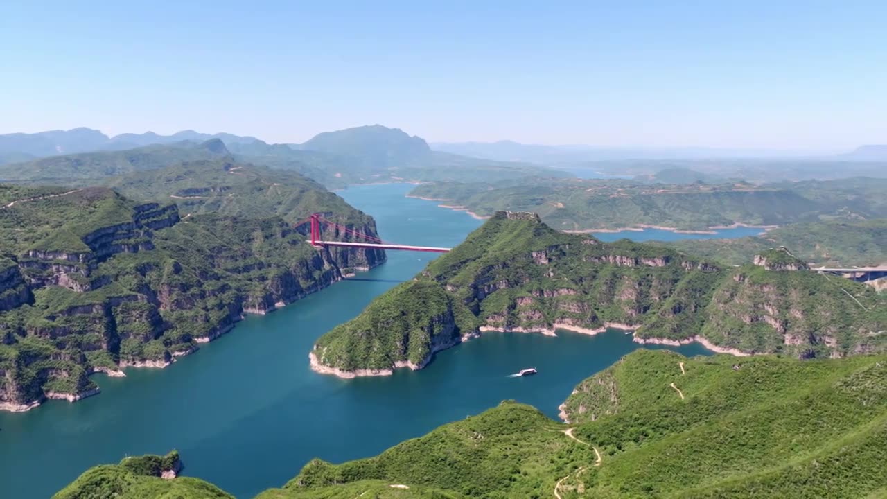济源黄河三峡视频素材画面1