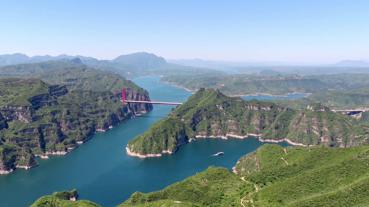 济源黄河三峡视频素材画面3
