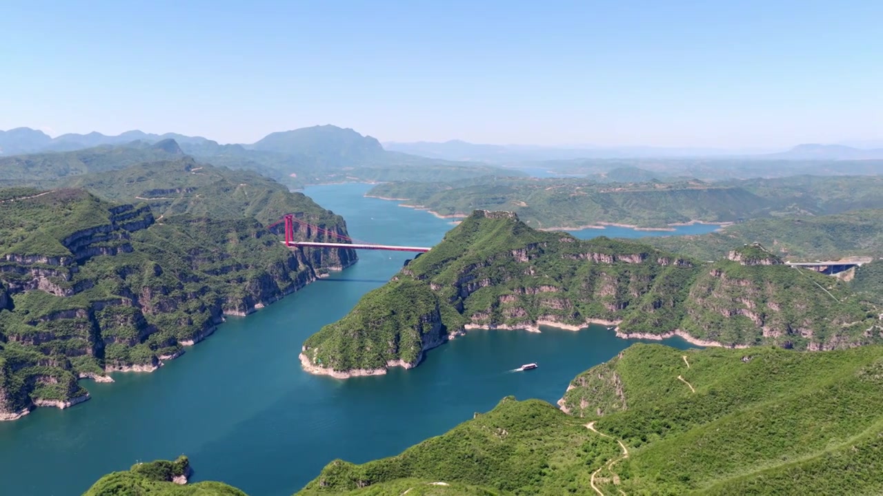 济源黄河三峡视频素材画面4