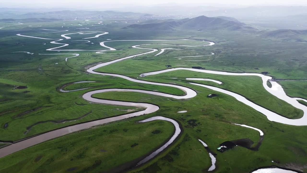 四川阿坝若尔盖湿地视频素材画面1