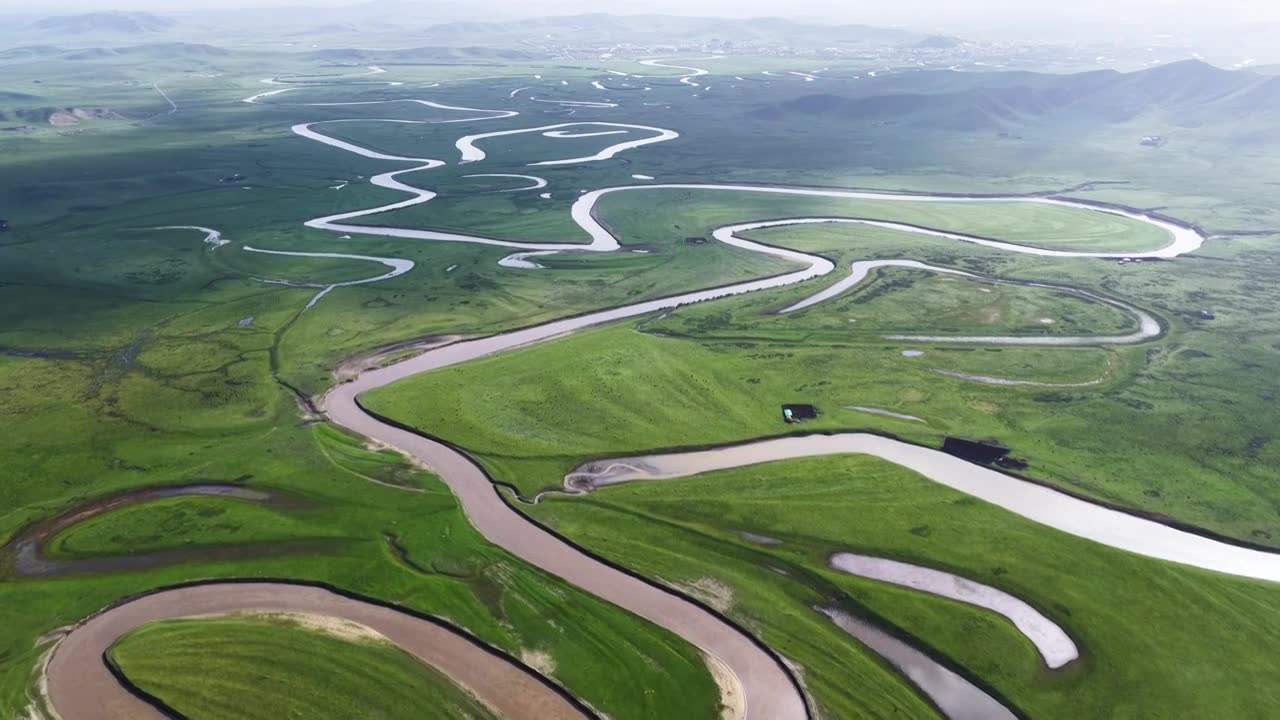 四川阿坝若尔盖湿地视频素材画面1