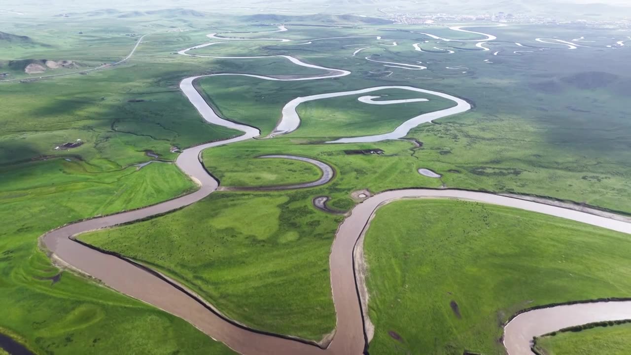 四川阿坝若尔盖湿地视频素材画面1