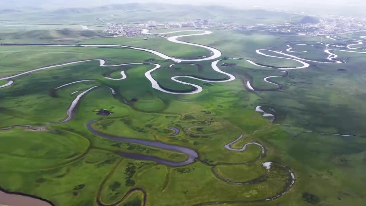 四川阿坝若尔盖湿地视频素材画面1