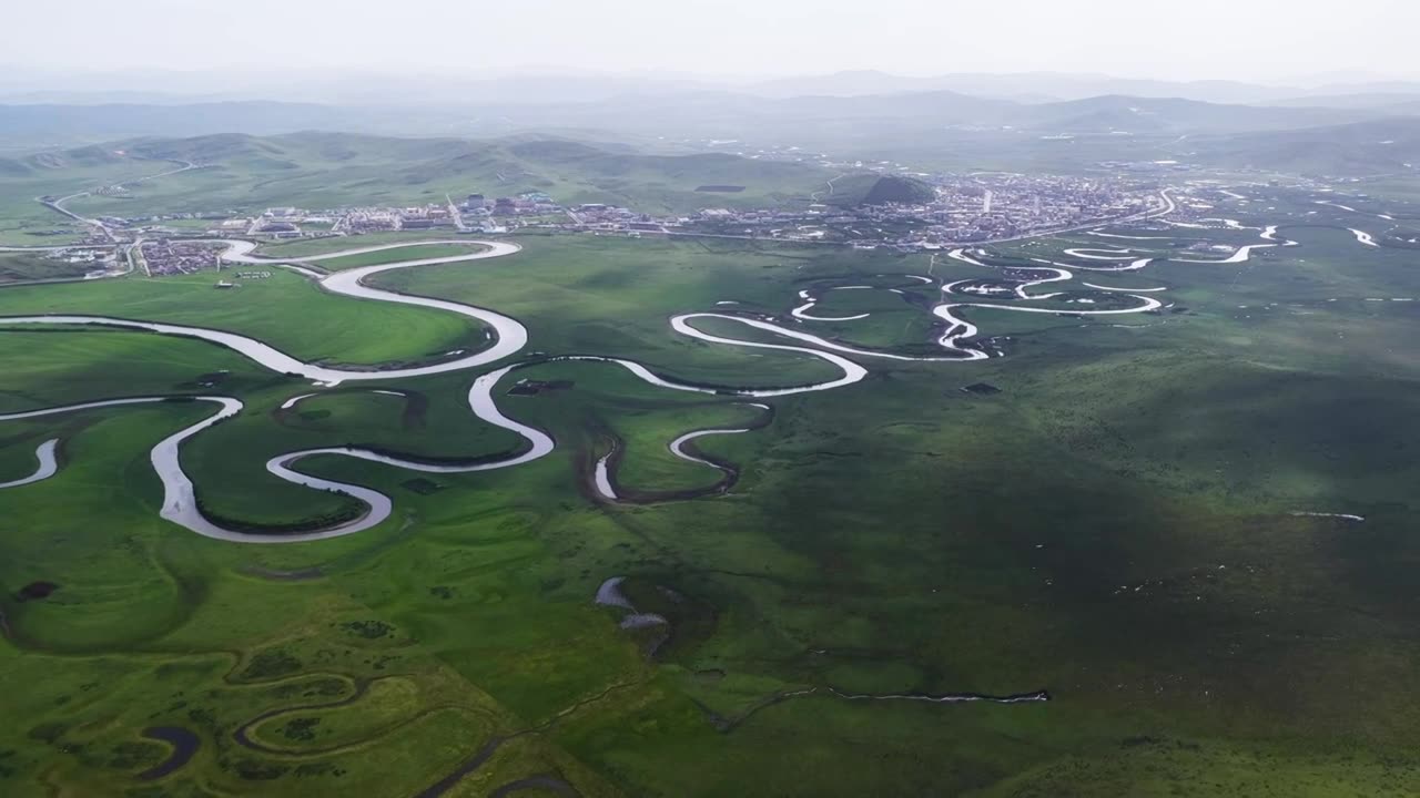 四川阿坝若尔盖湿地视频素材画面1