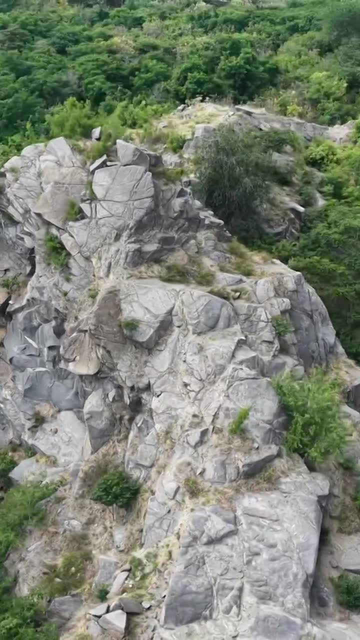 航拍济南卧牛山视频素材画面1