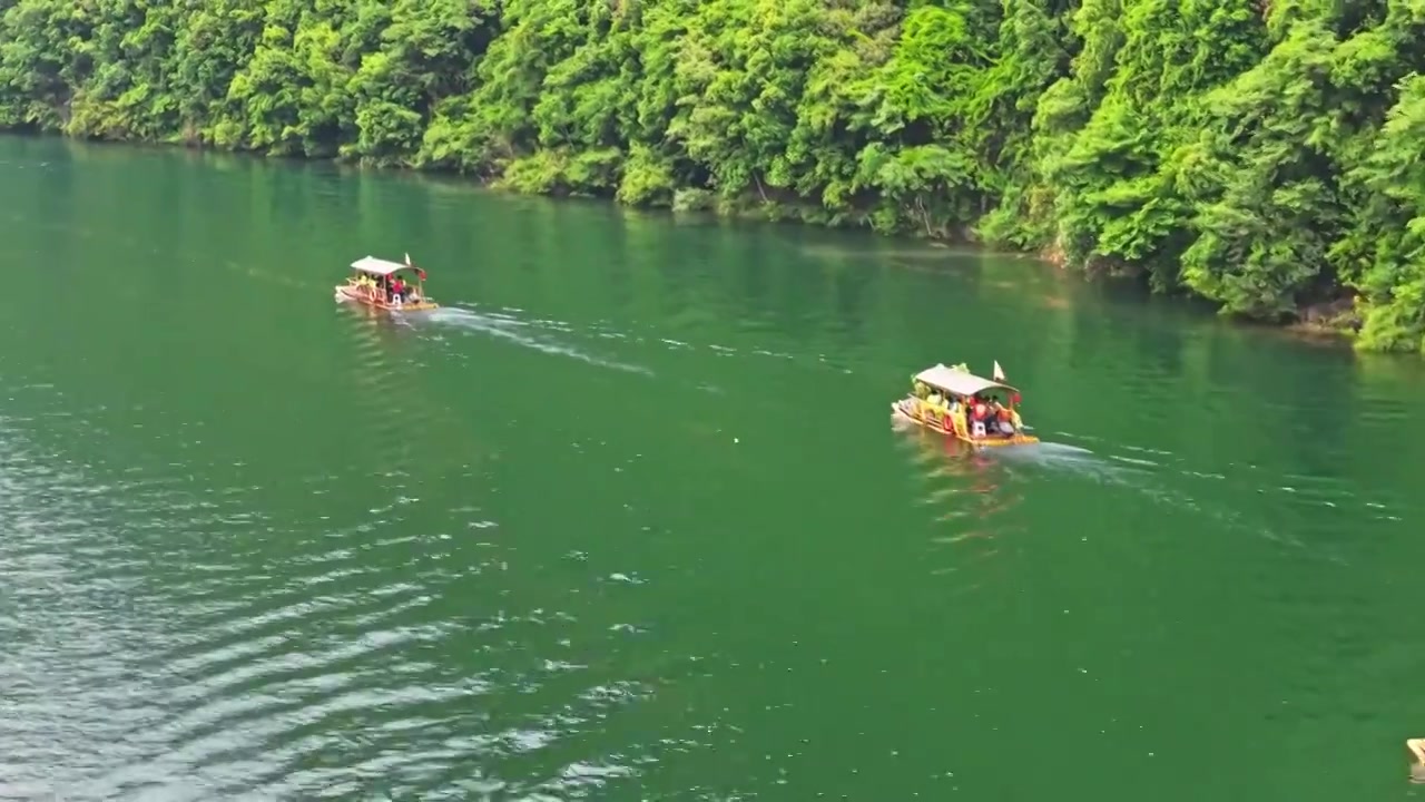 皖南川藏线西津野渡视频素材画面4
