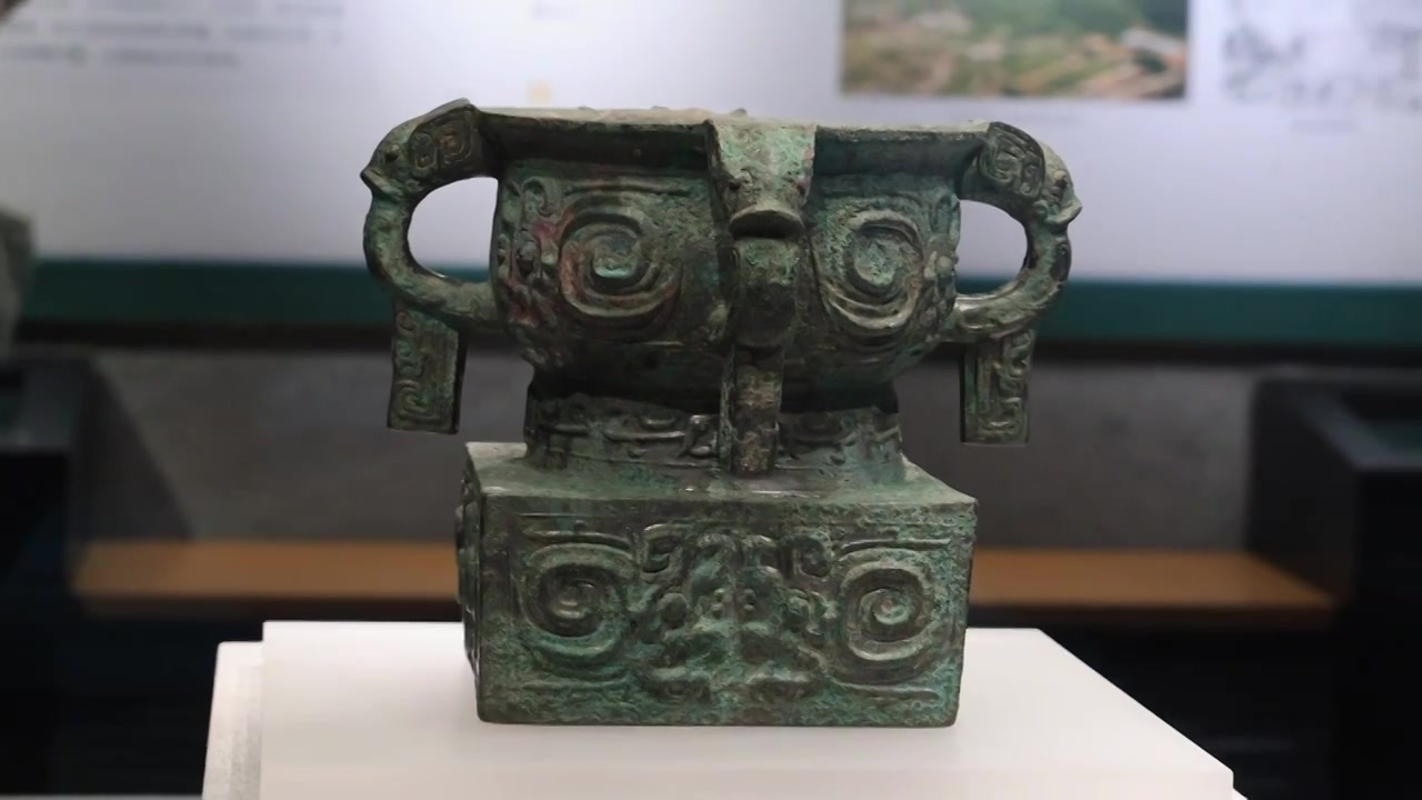 西周天亡簋视频素材画面3