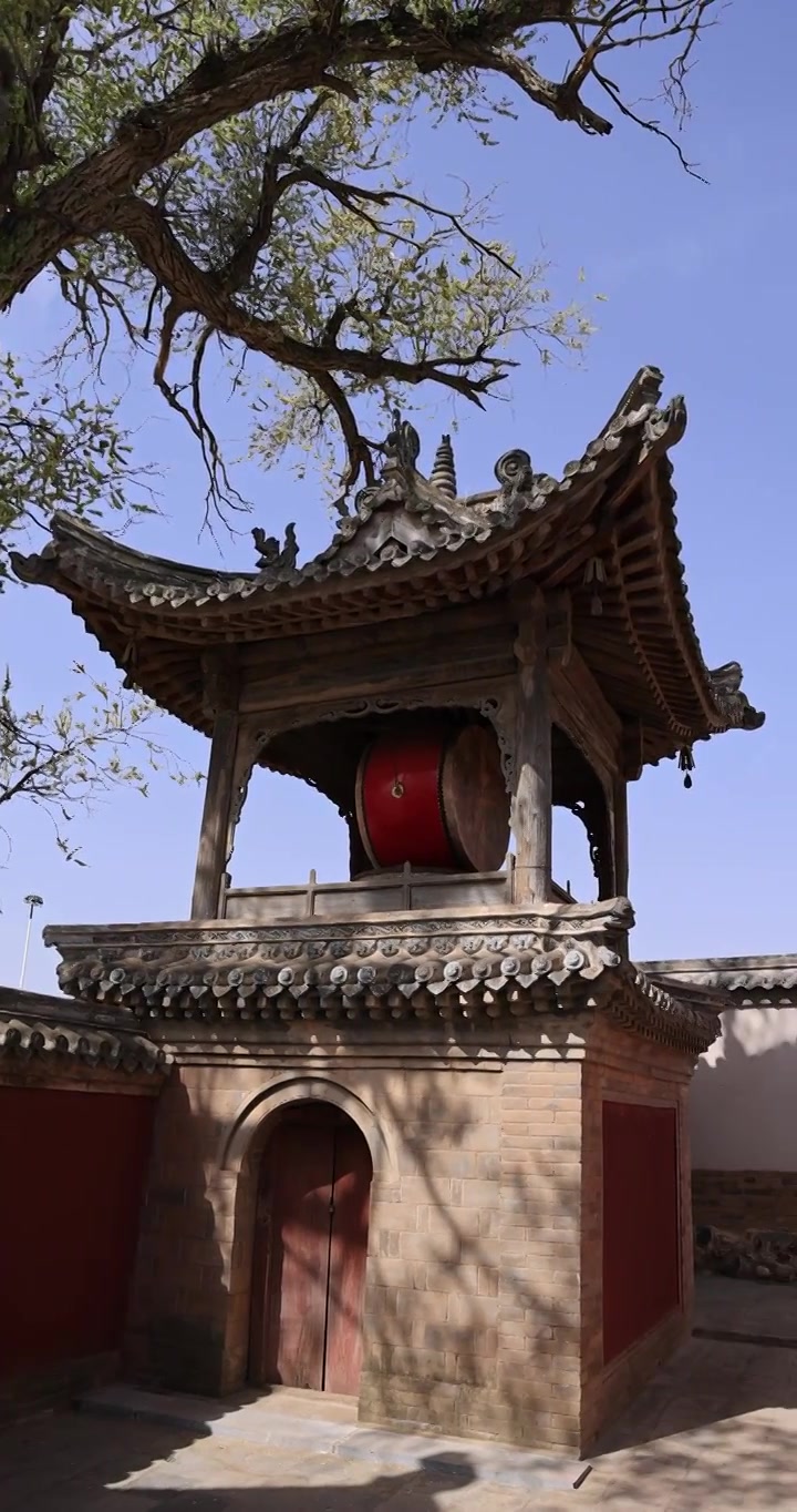 山西忻州繁峙三圣寺视频素材画面3