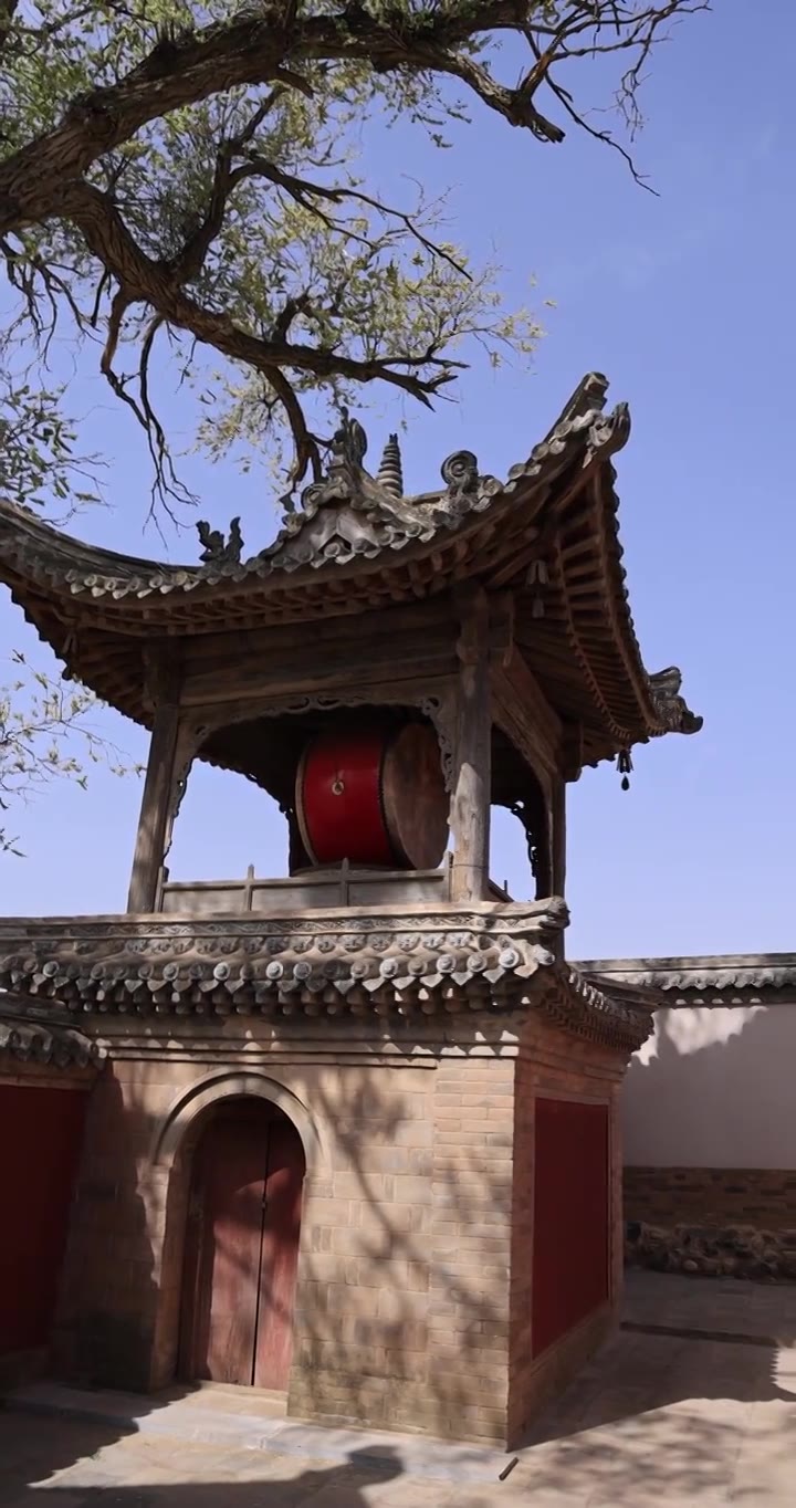 山西忻州繁峙三圣寺视频素材画面4