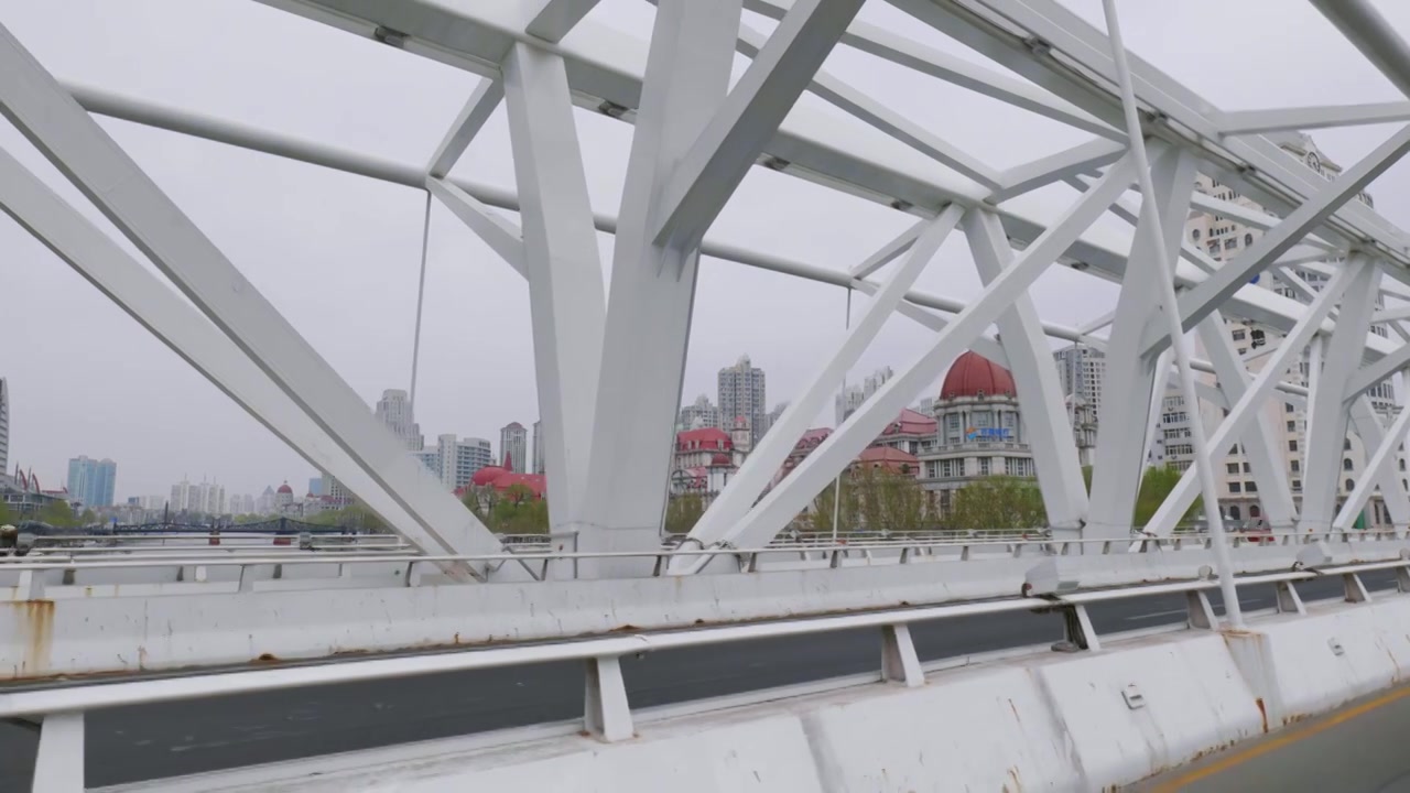 天津城市风光视频素材画面3