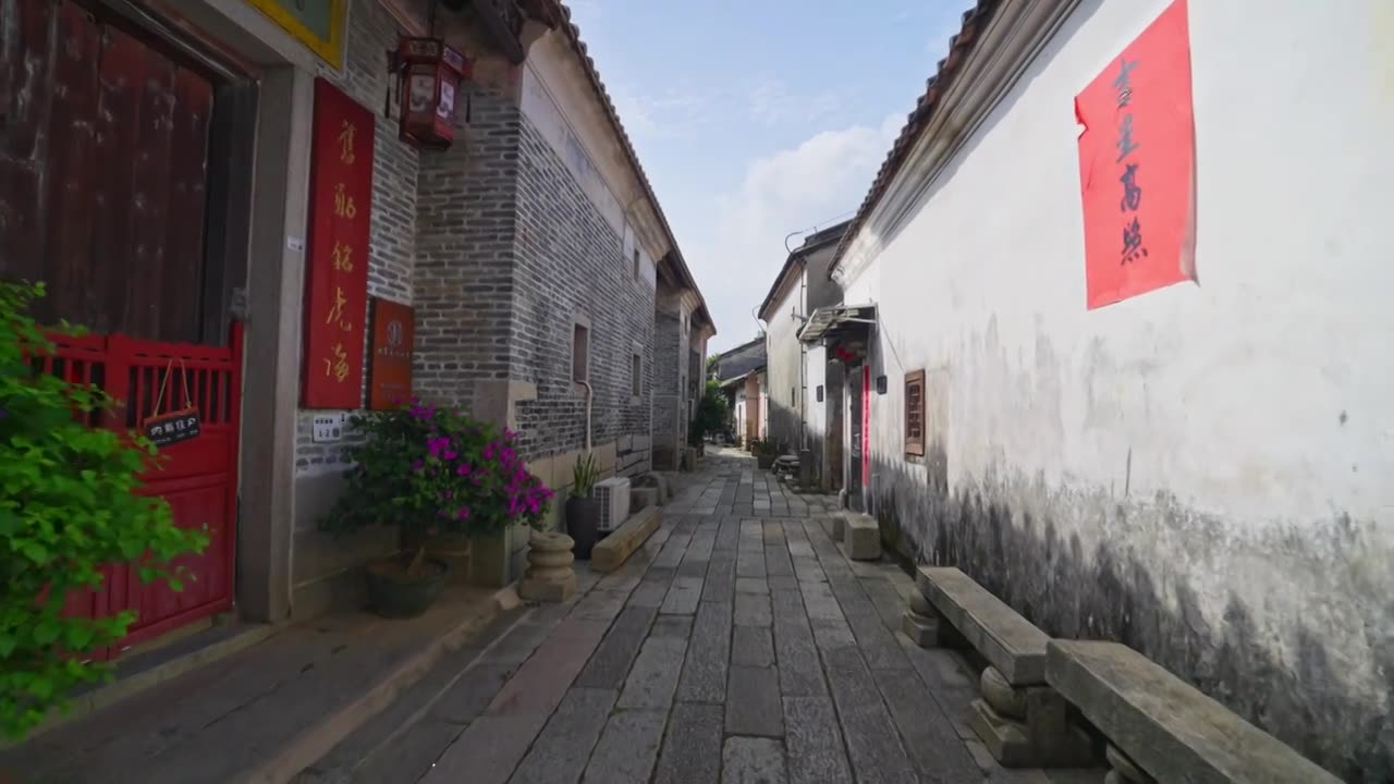 深圳大鹏古城视频素材画面1