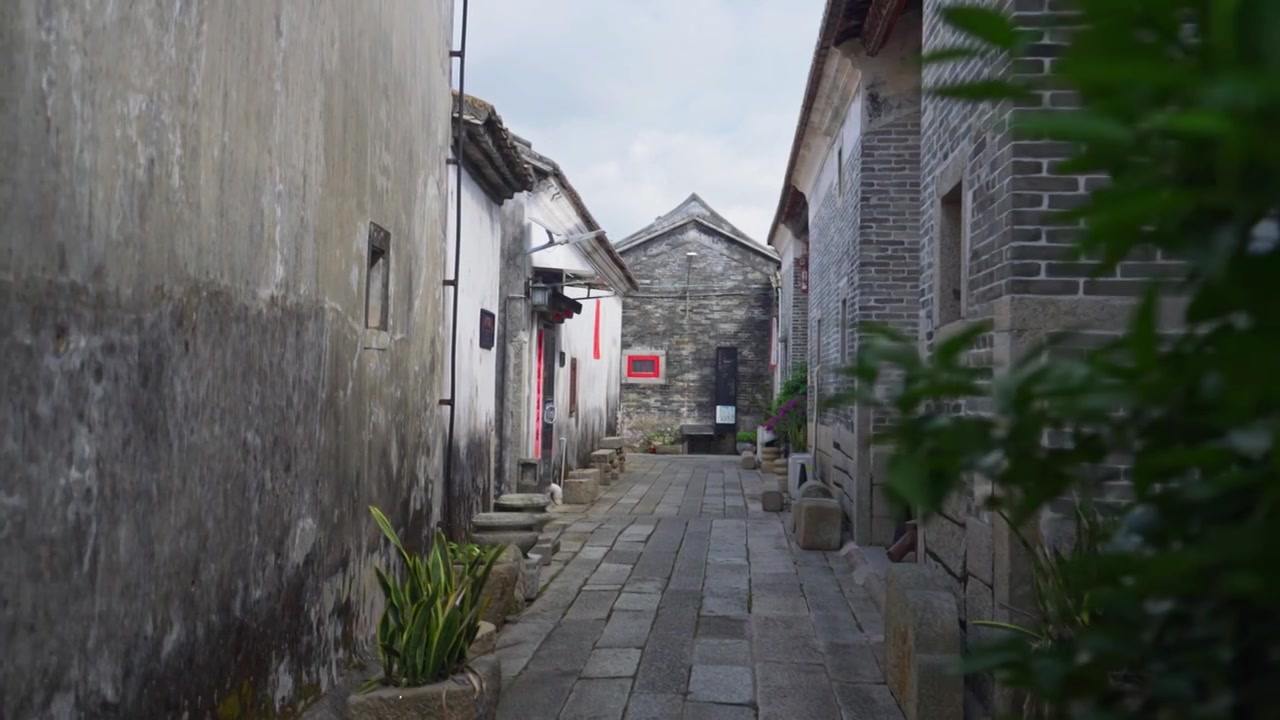 深圳大鹏古城视频素材画面3