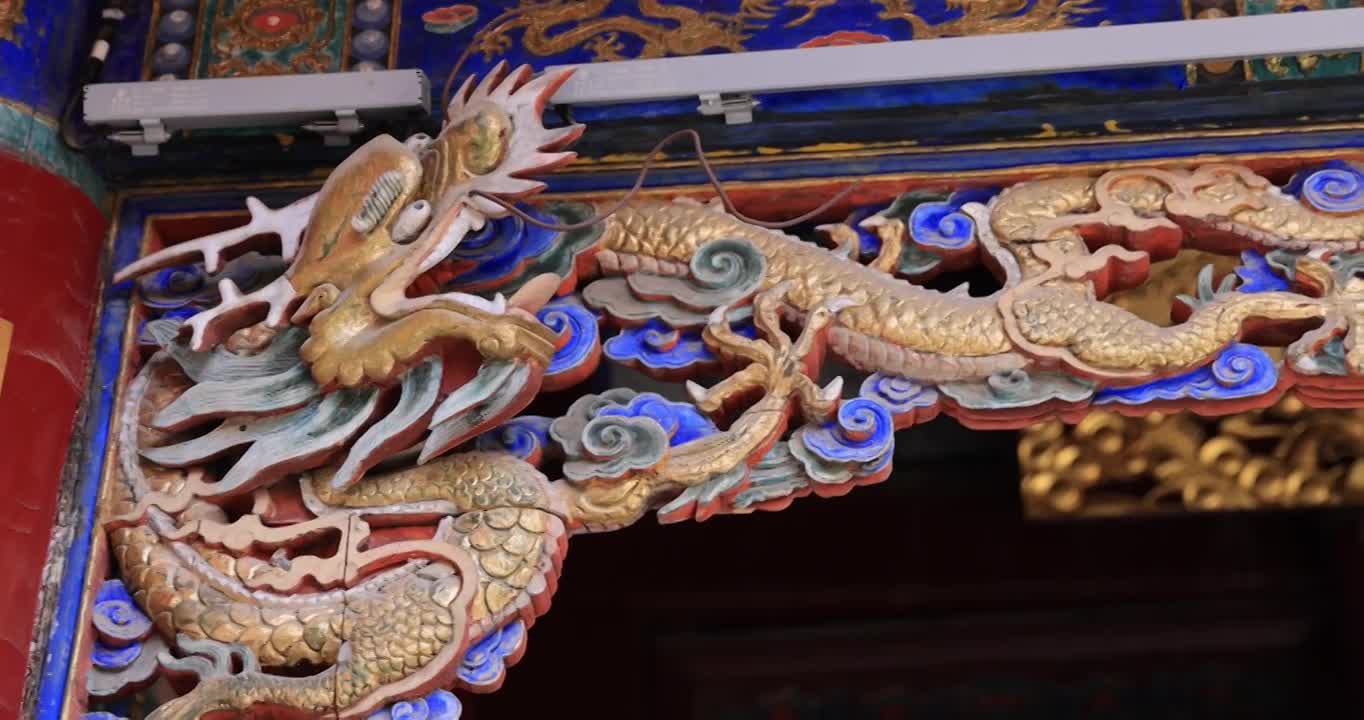 合集-山西五台山文殊菩萨道场视频素材画面3