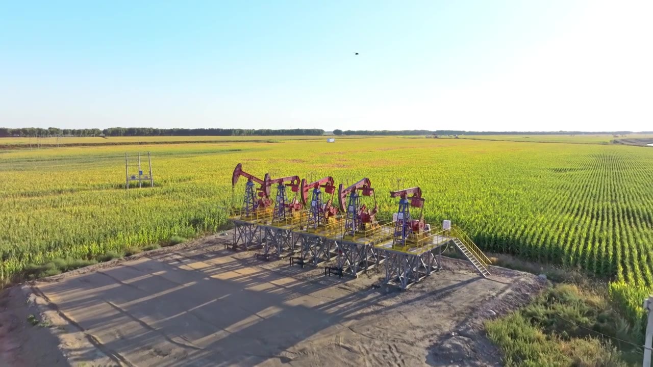 石油开采视频素材画面4