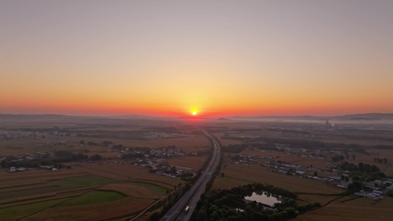 日出日落夕阳视频素材画面1