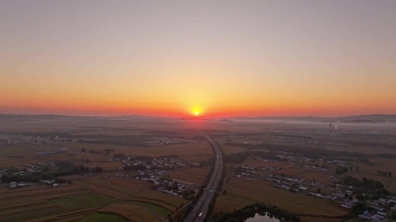 日出日落夕阳视频素材画面4