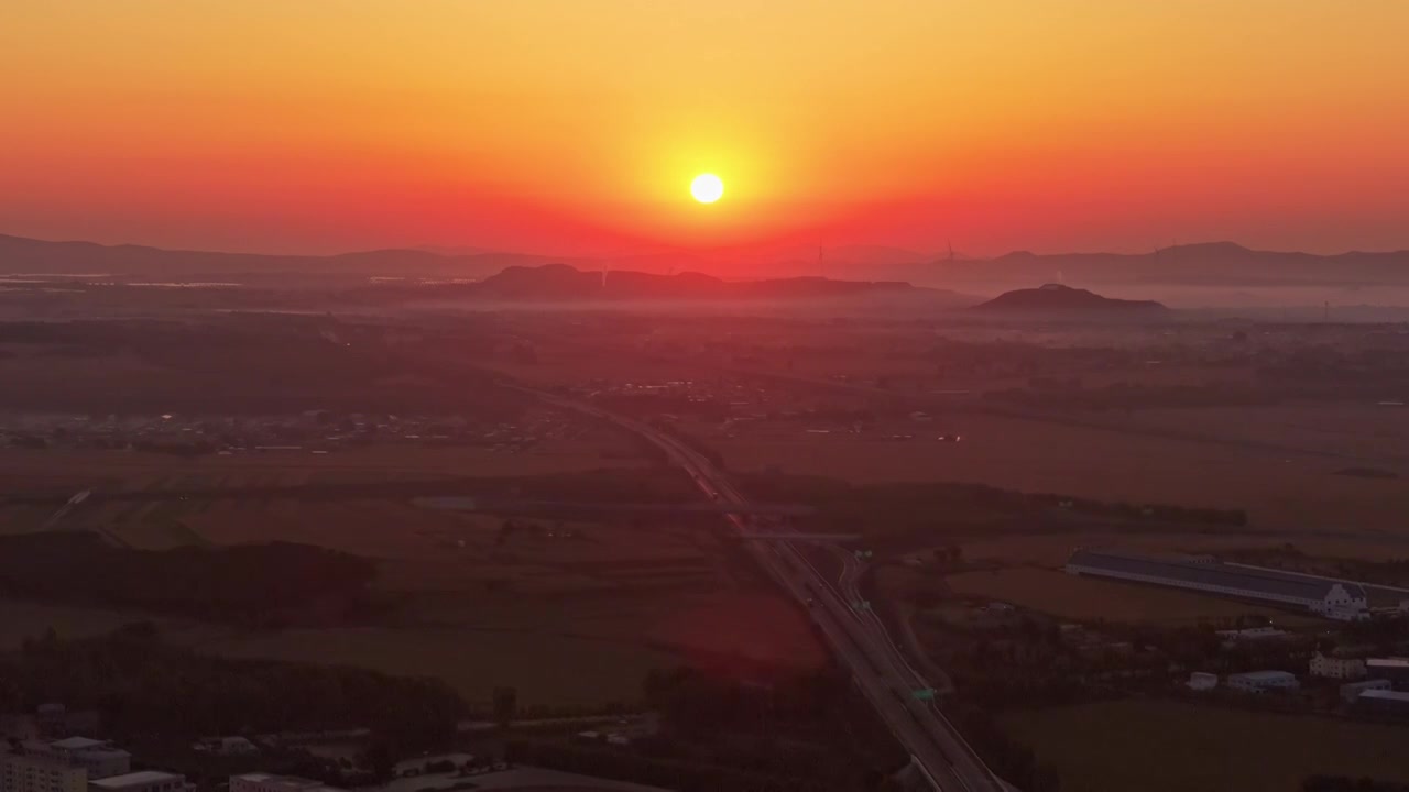 日出日落夕阳视频素材画面1