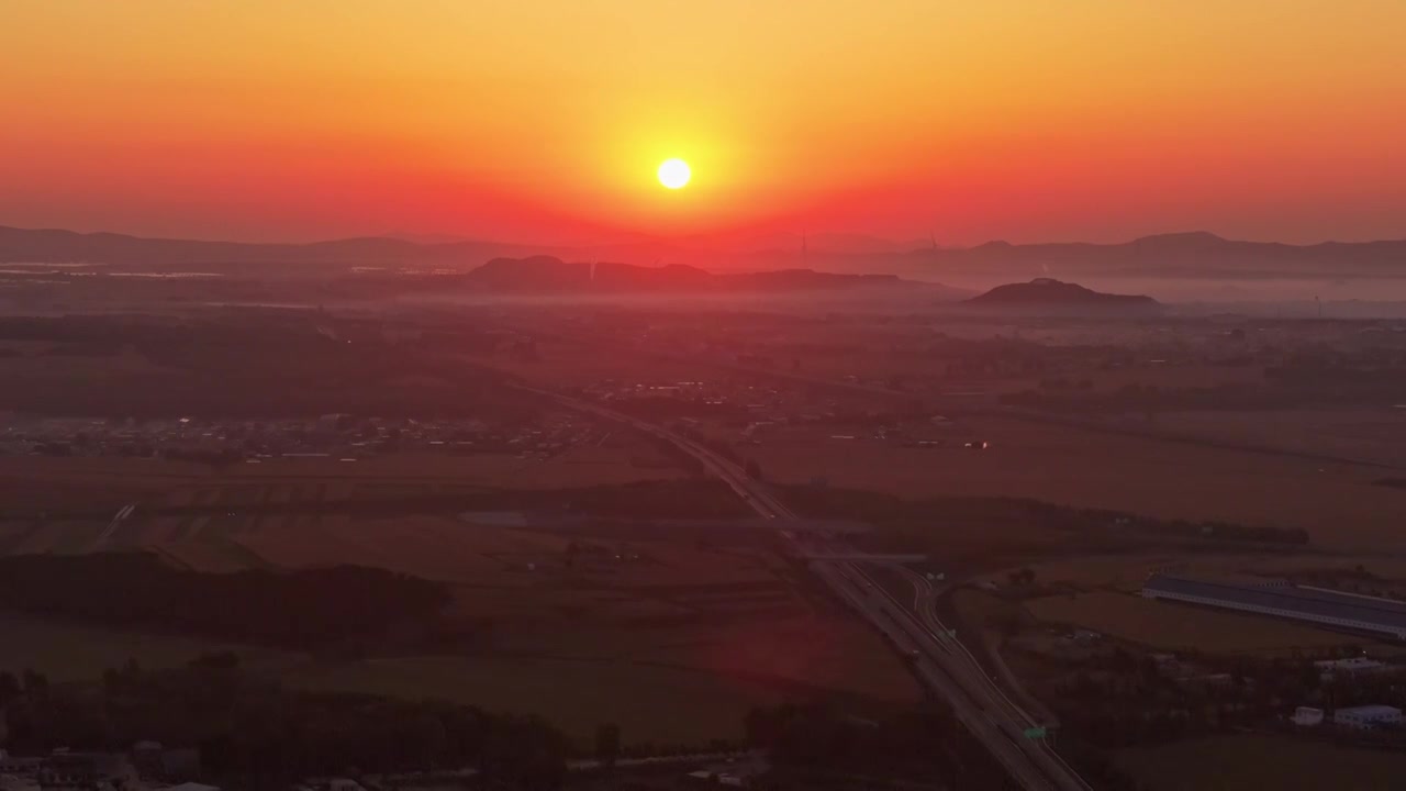 日出日落夕阳视频素材画面4