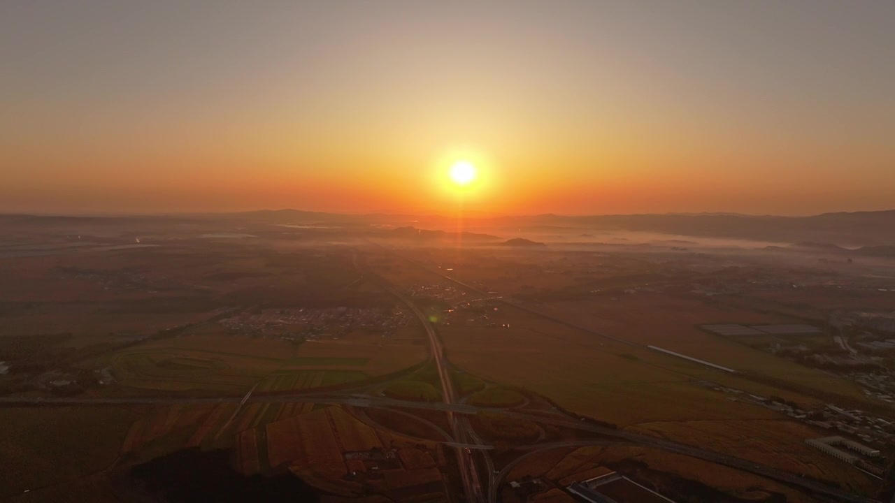 日出日落夕阳视频素材画面3