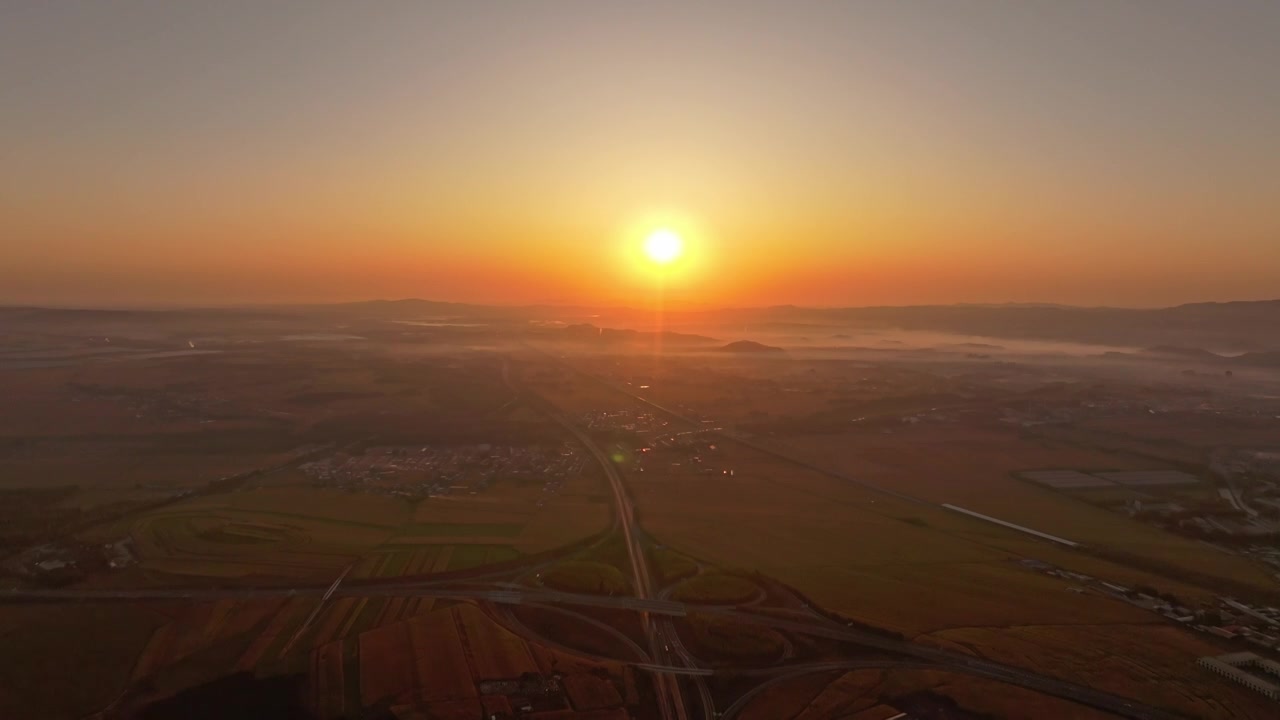 日出日落夕阳视频素材画面4