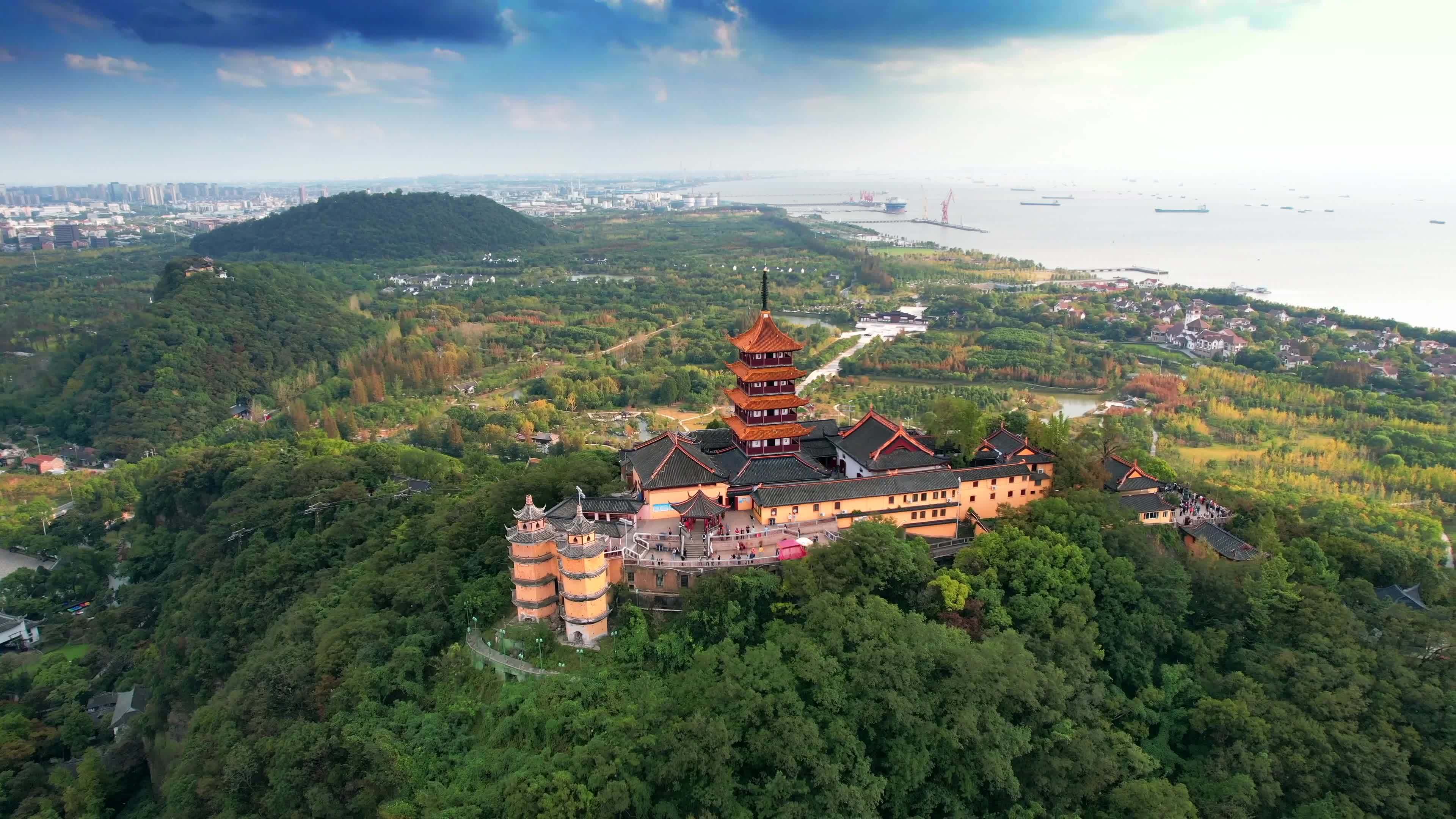 南通地标城市宣传片视频素材画面1