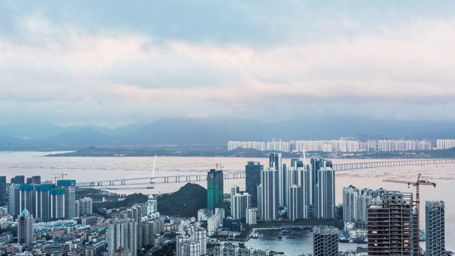 深圳滨海风光视频素材