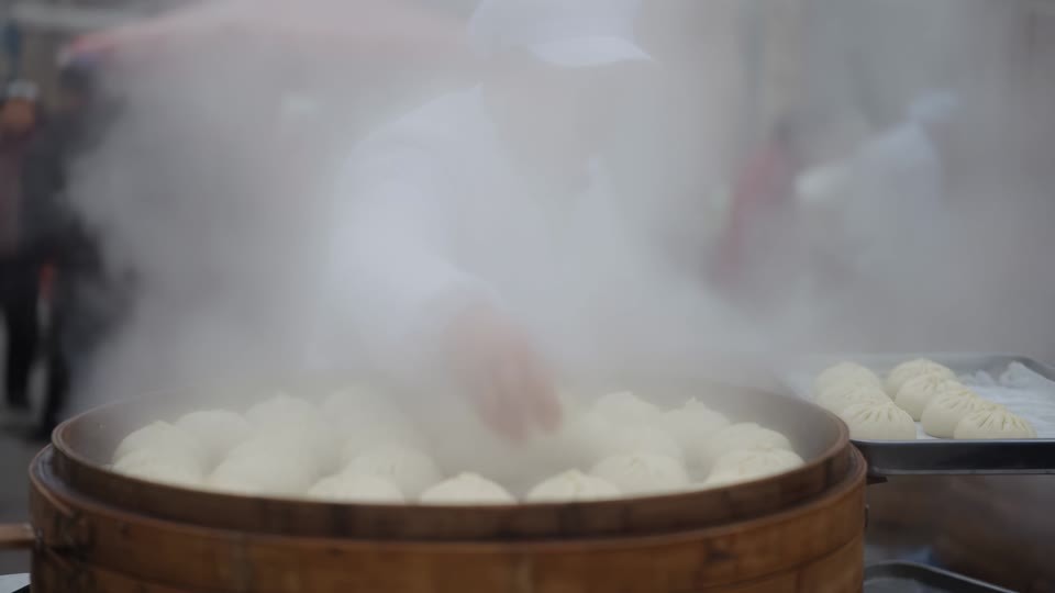 河北人文快切河北文化美食生活非遗城市人文视频素材画面1