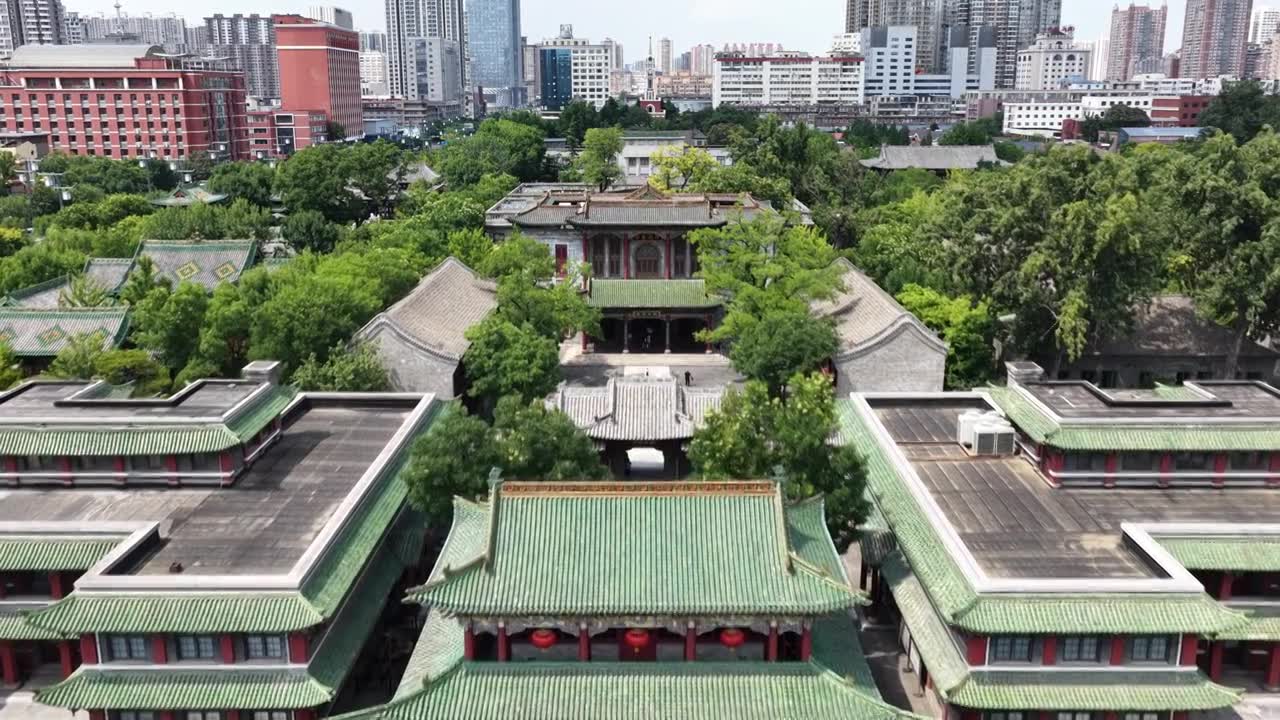 山西督军府旧址(晋商博物院)视频素材画面1