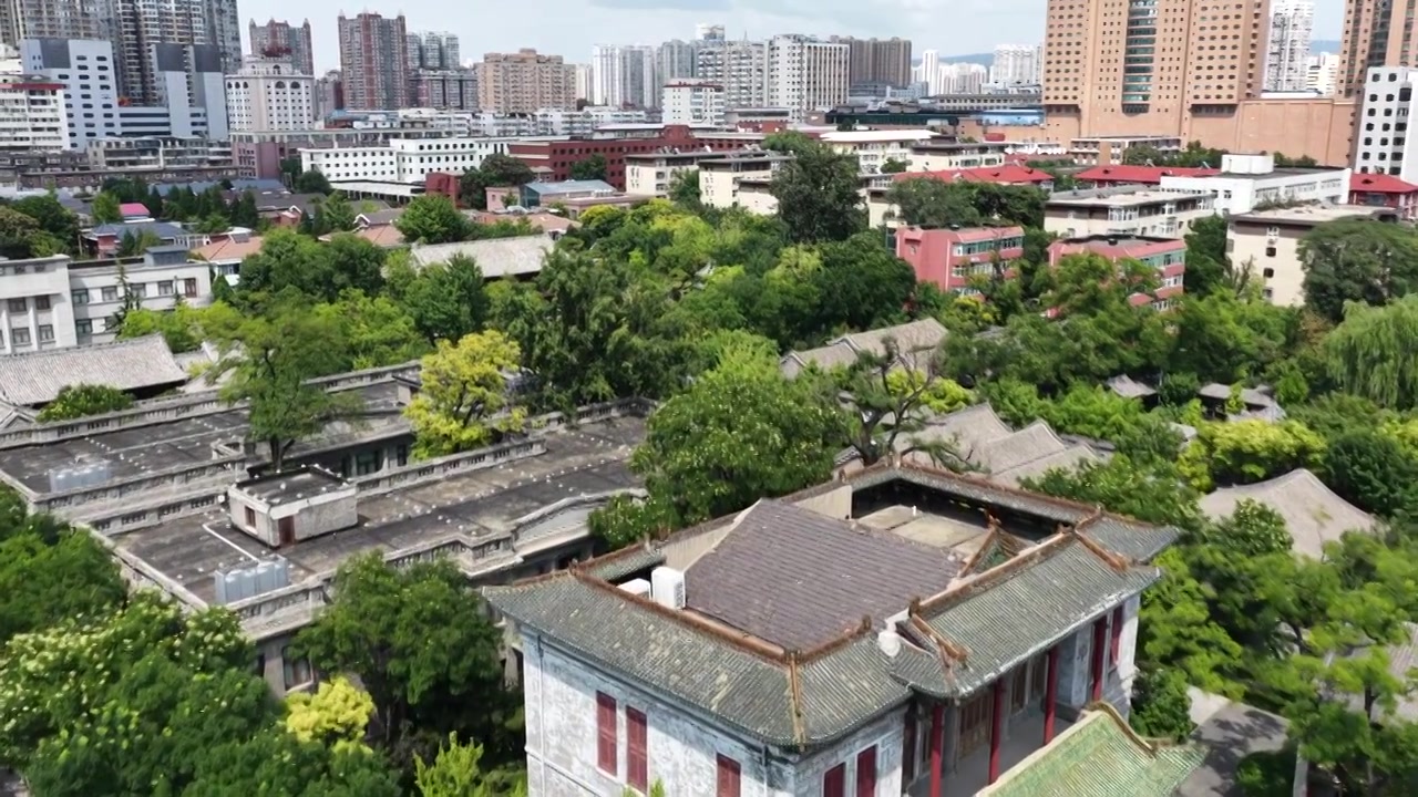 山西督军府旧址(晋商博物院)视频素材画面3