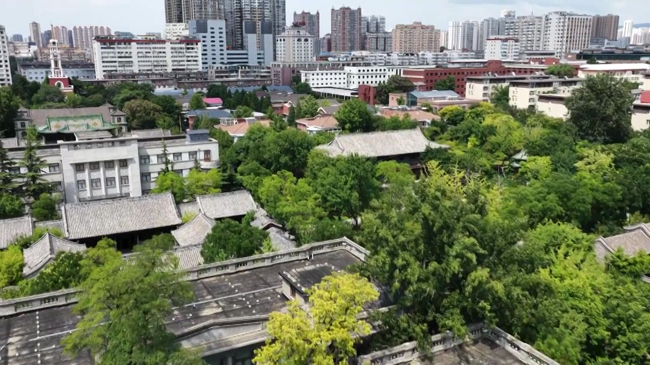 山西督军府旧址(晋商博物院)视频素材画面4