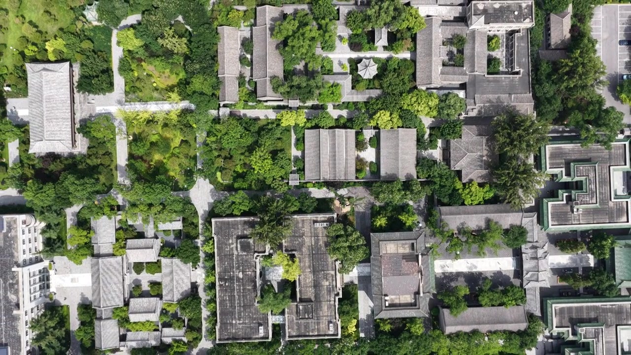 山西督军府旧址(晋商博物院)视频素材画面3