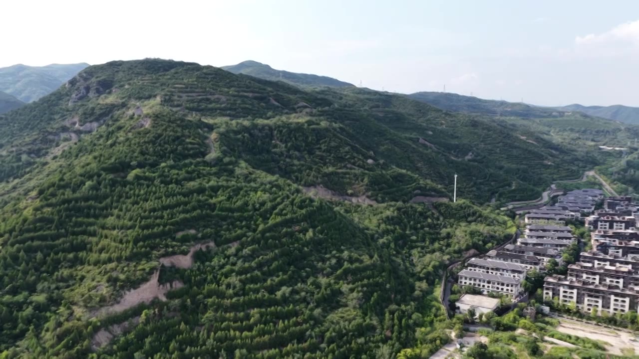 太原蒙山大佛视频素材画面4