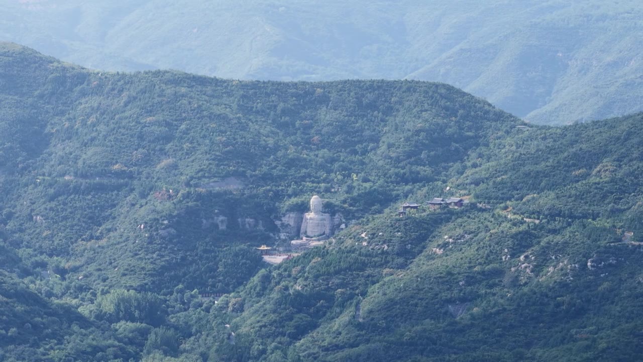 太原蒙山大佛视频素材画面1