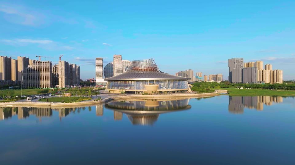 东湖：关汉卿大剧院3视频素材画面3