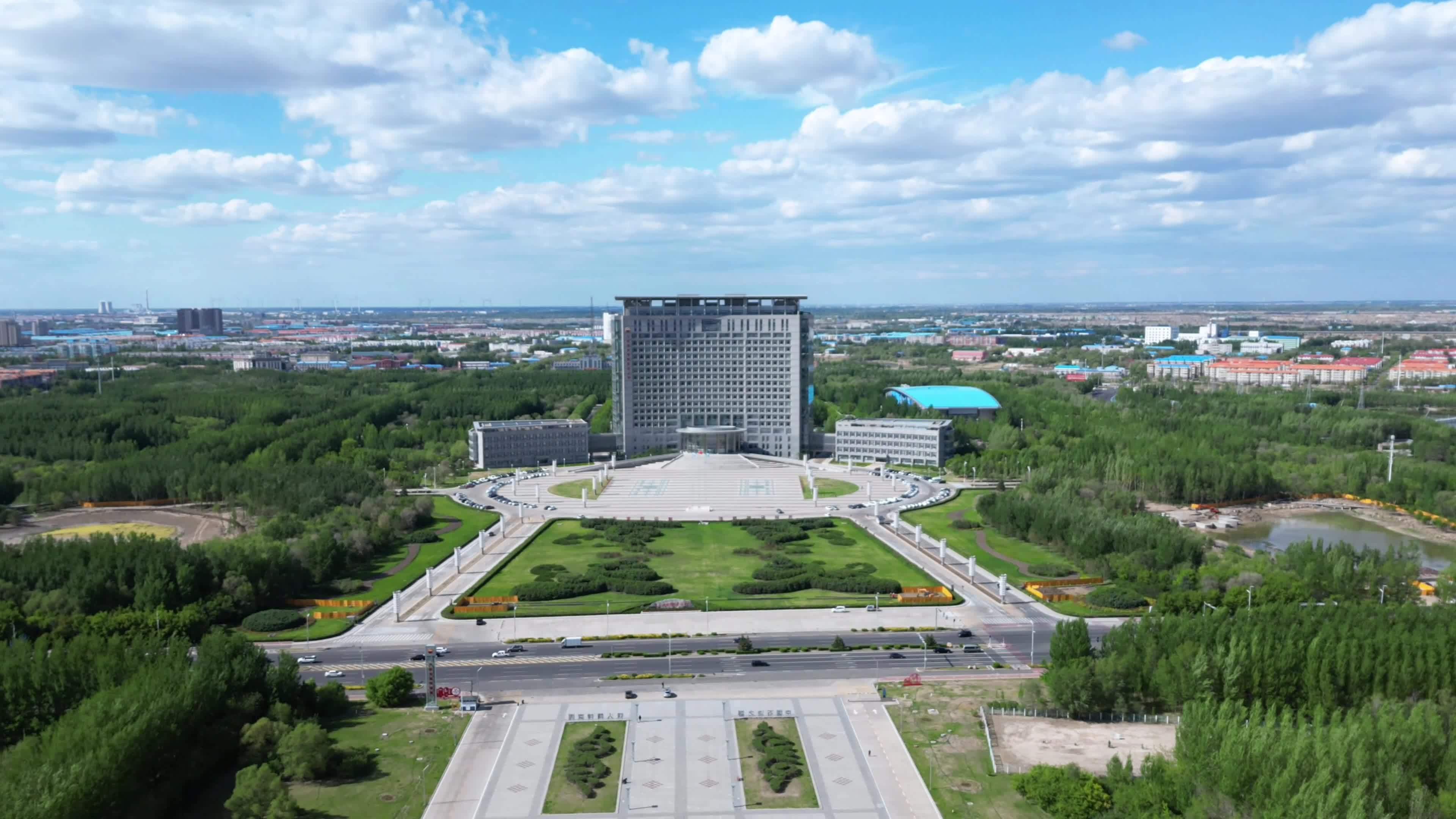 大庆油田公司延时视频素材画面1