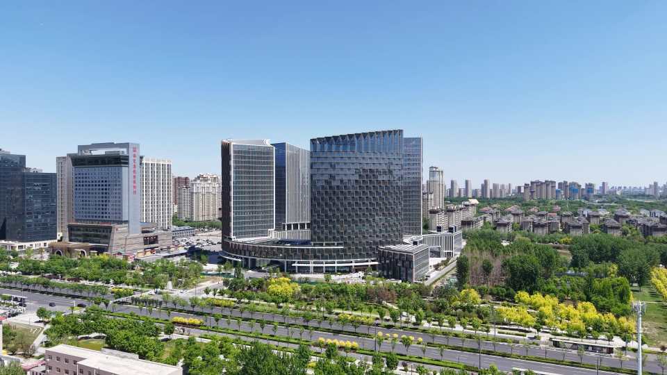 电谷金融中心1视频素材画面2