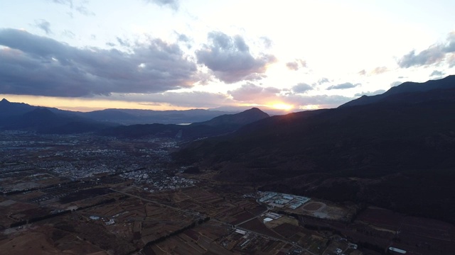 航拍玉龙雪山视频素材