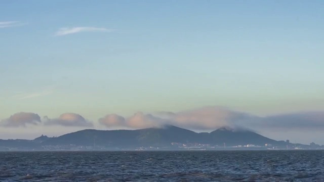 流动的云视频素材