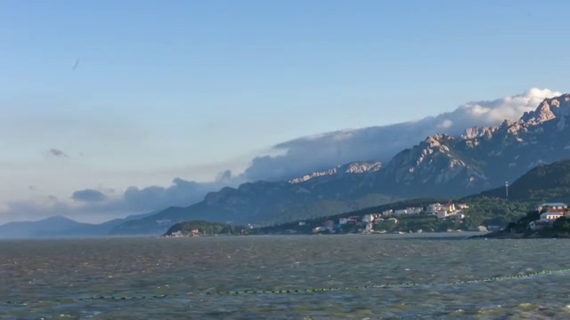 海上云涌视频素材