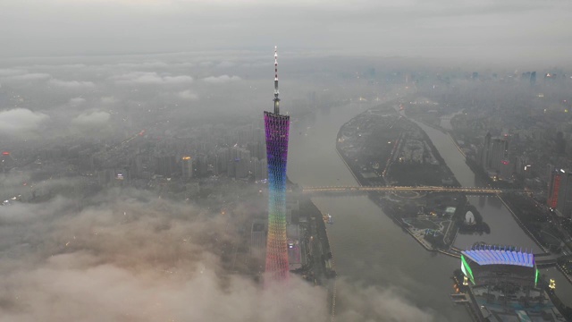 云上广州视频素材画面1