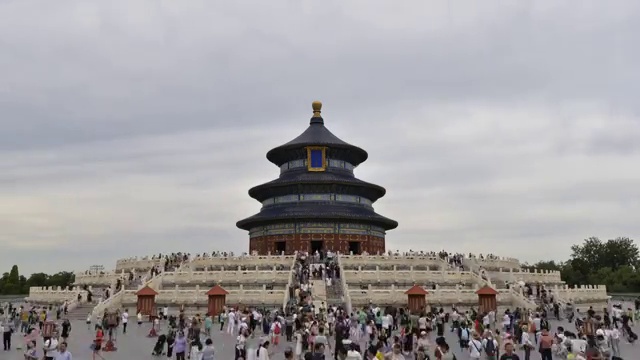 独家;北京天坛祈年殿视频下载