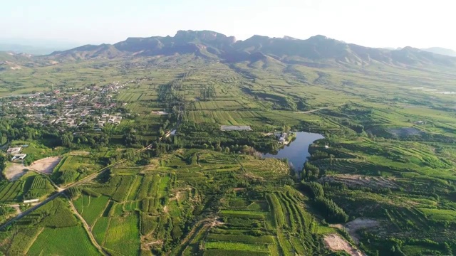 河北省邢台丘岭地形视频素材