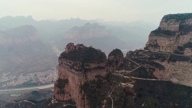 河北邯郸东太行景区视频素材