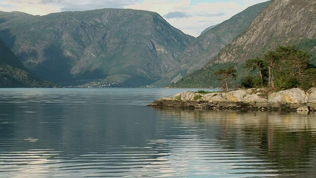 挪威约斯特达布林国家公园(Jostedalbreen National Park)视频素材