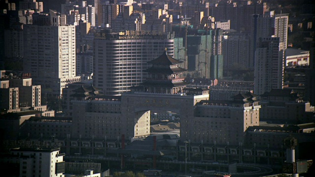 MS, Cityscape，北京，中国视频素材