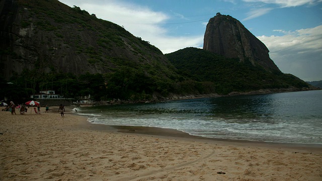 WS T/L糖面包海滩/里约热内卢de Janeiro，巴西视频下载