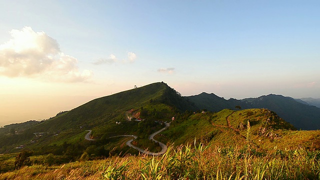 泰国北部景观视频素材