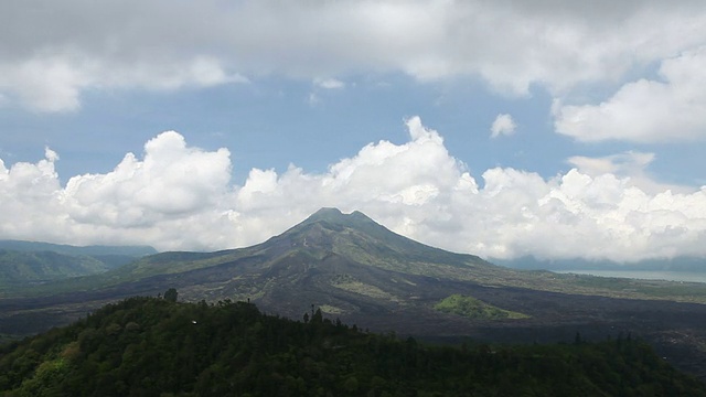 巴厘岛火山视频素材