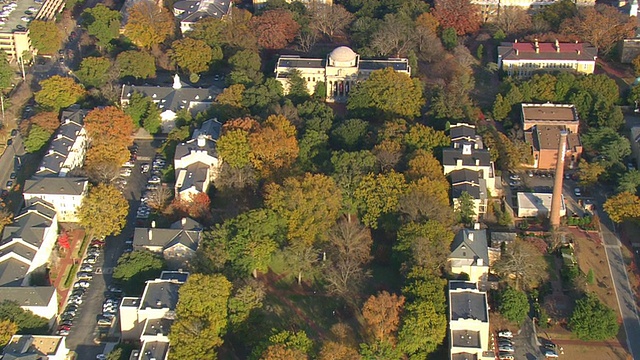 美国南卡罗来纳大学的WS AERIAL ZO视图视频素材